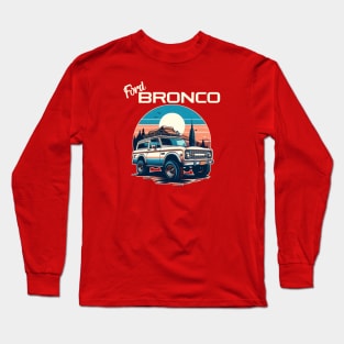 Offroad Car - Bronco Long Sleeve T-Shirt